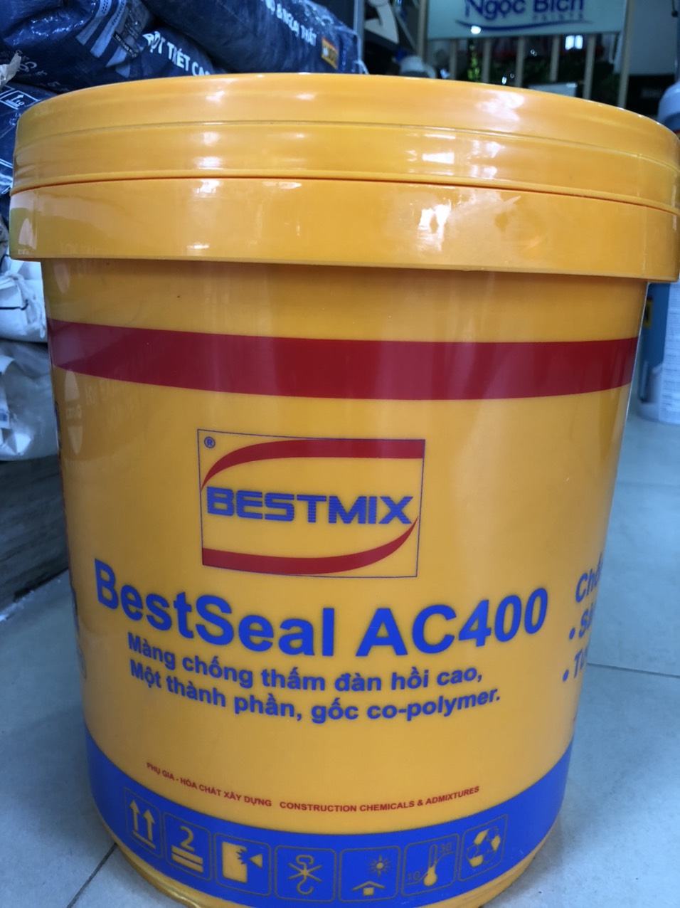 BestSeal AC400 xám Hợp chất chống thấm 1 thành phần
