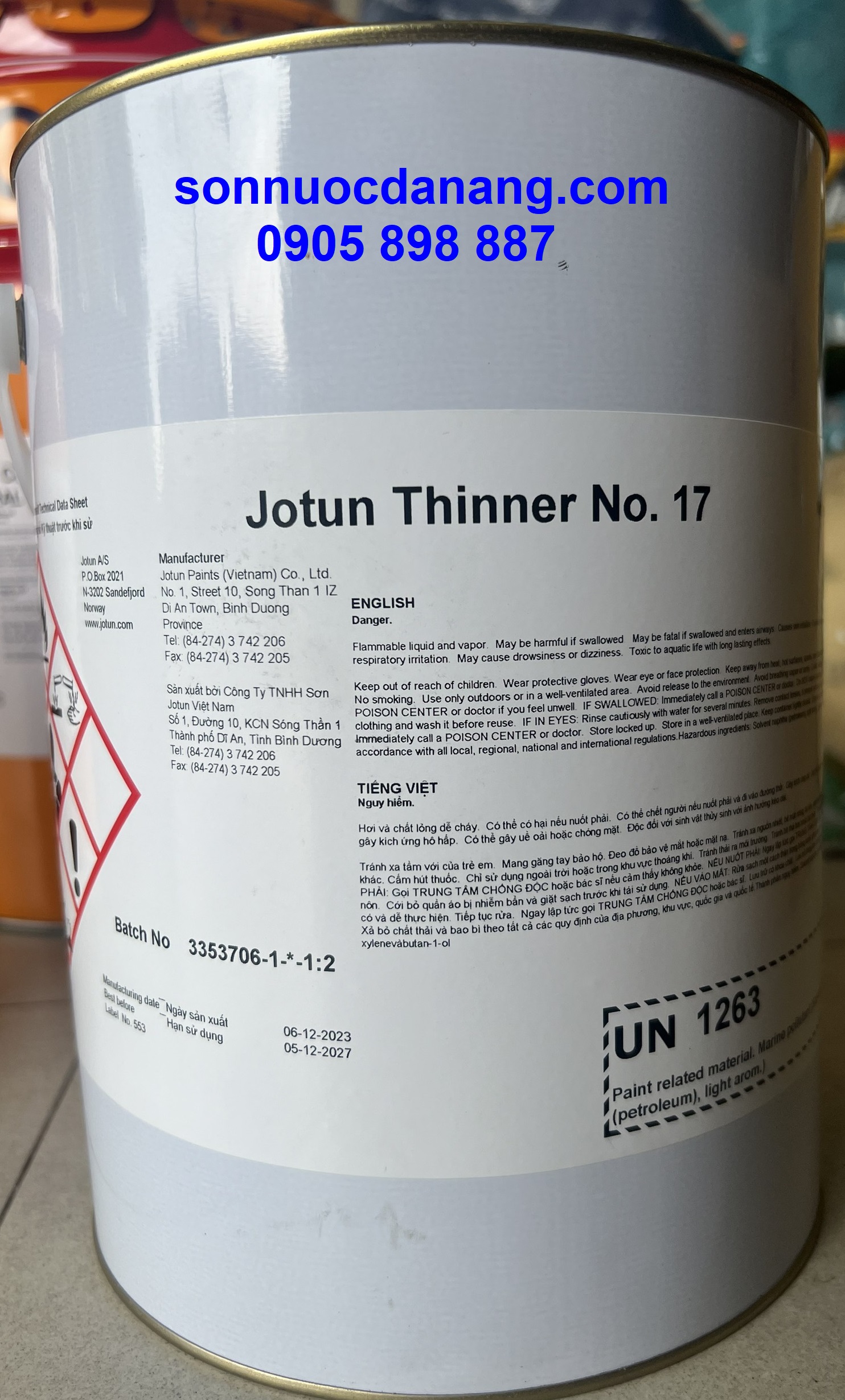 Jotun Thinner No 17