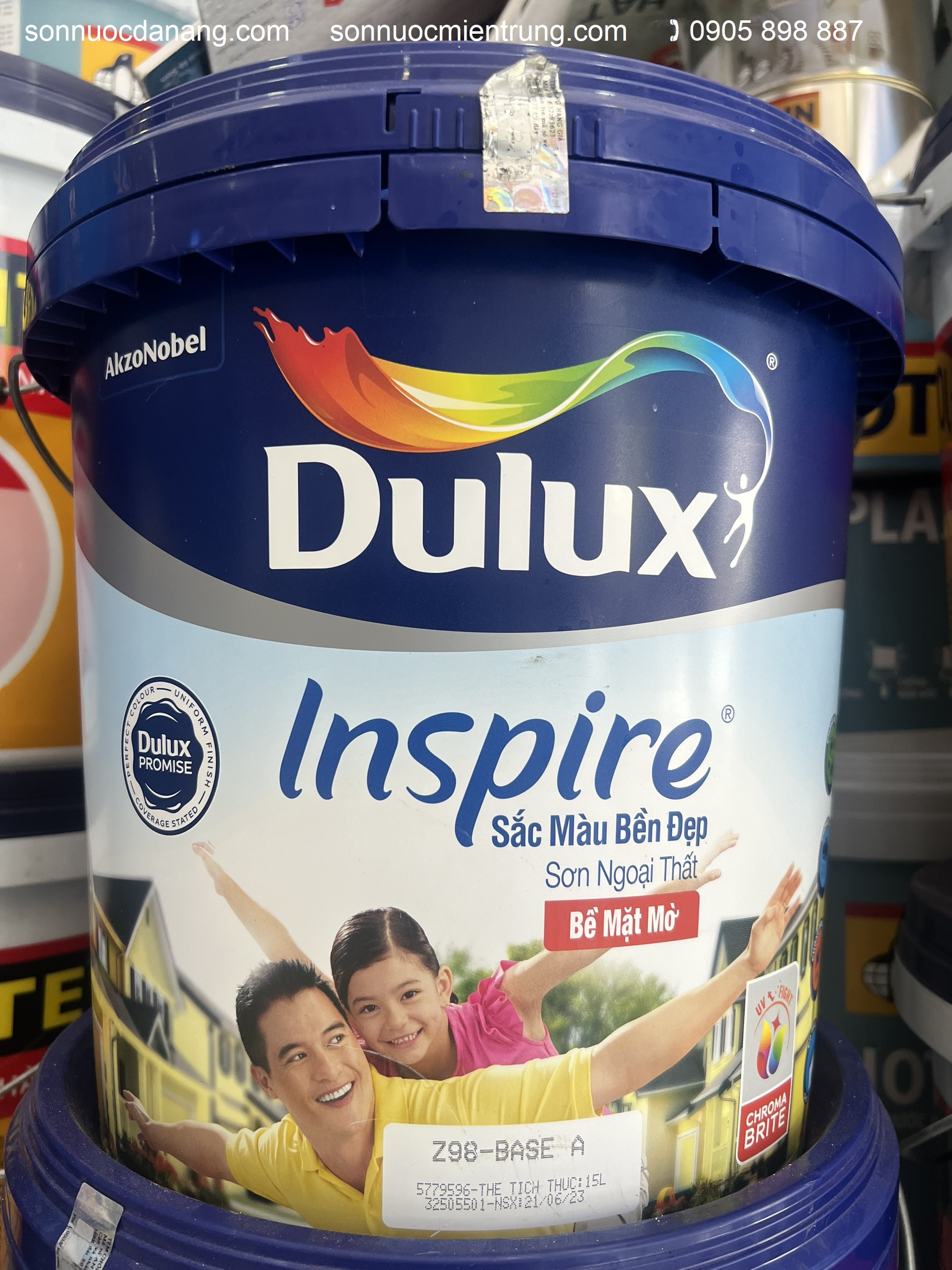 Sơn Dulux Inspire ngoài nhà