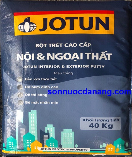 Bột trét tường Jotun nội & ngoại thất (màu trắng)