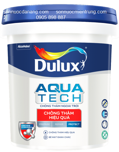 Sơn chống thấm Dulux Aquatech pha xi măng-Y65