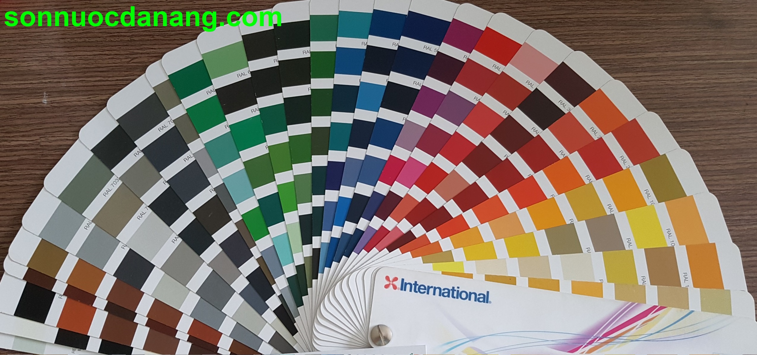 Bảng màu sơn International Ral Colour