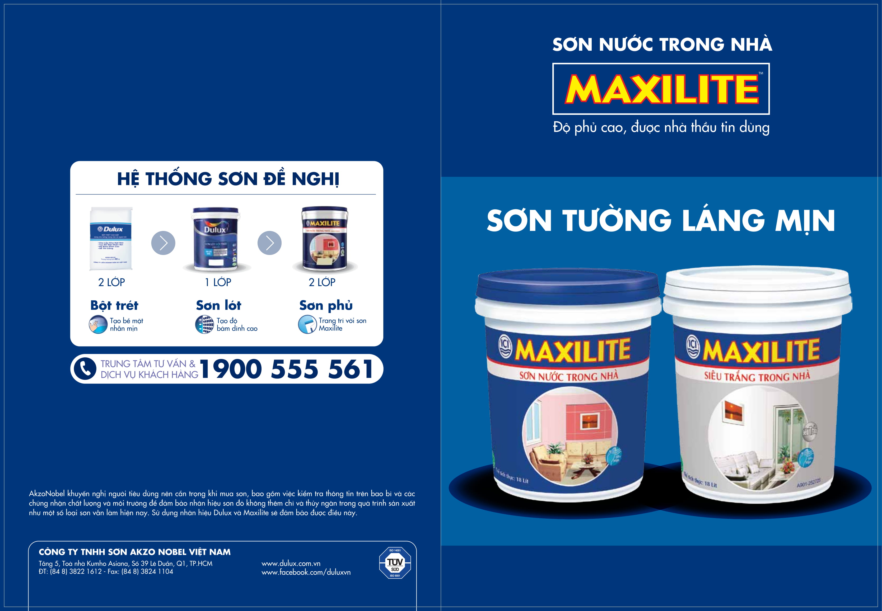 Review công ty sản xuất sơn Maxilite chất lượng cao, sáng bóng lâu phai