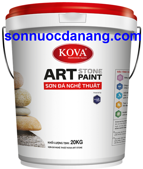 Sơn giả đá KOVA:
Với sơn giả đá KOVA cao cấp, bạn có thể tạo ra nhiều hiệu ứng đá khác nhau trên các bề mặt nội thất, mang lại vẻ đẹp tự nhiên và sang trọng cho căn nhà của bạn.