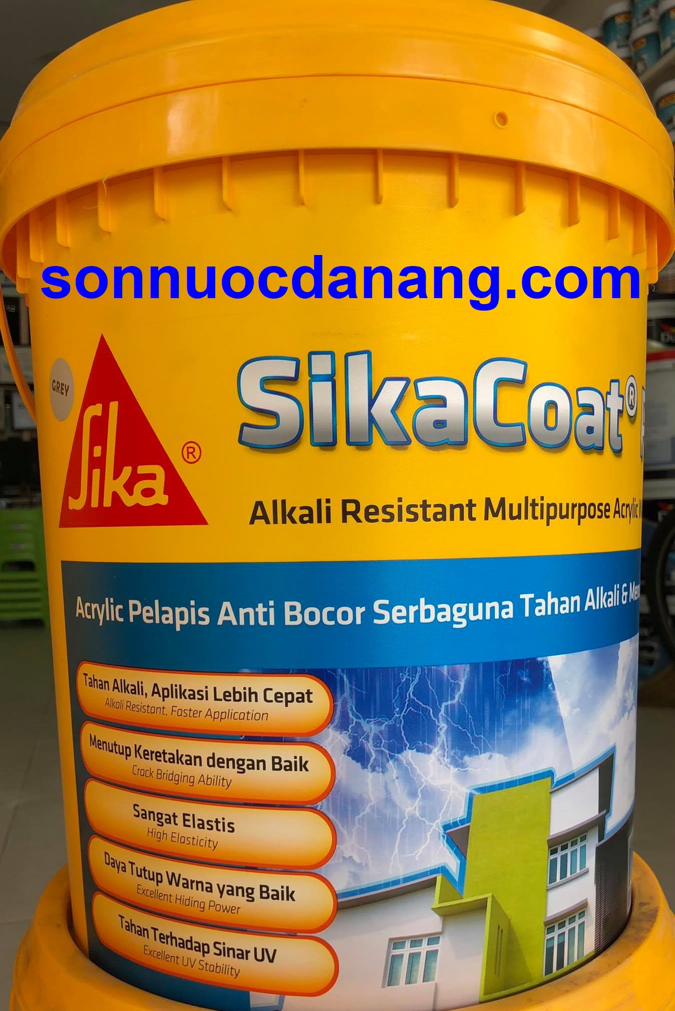 SikaCoat Plus Sơn chống thấm gốc Acrylic