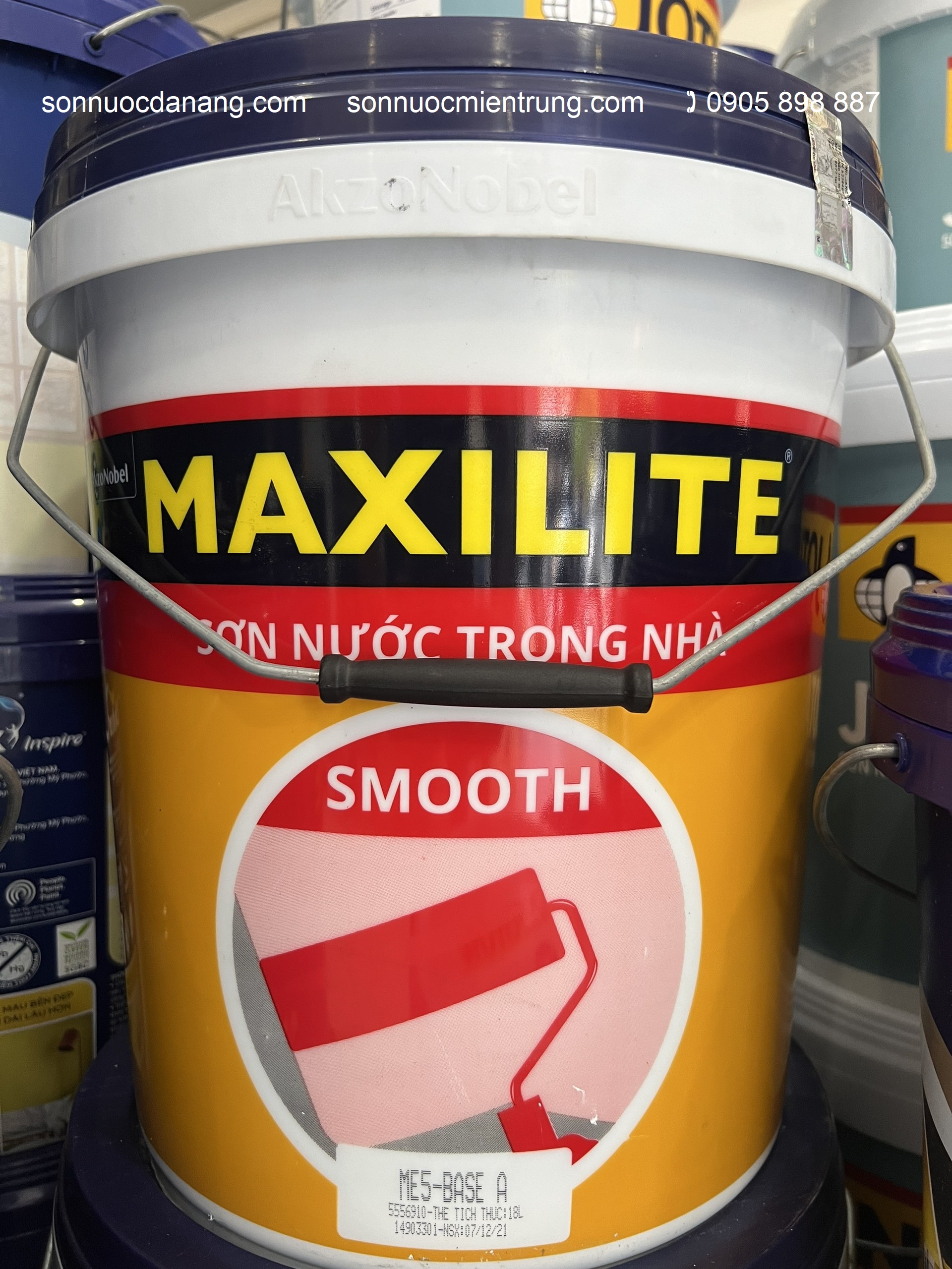 SƠN TRONG NHÀ MAXILITE SMOOTH KINH TẾ giá rẽ tại Đà Nẵng, Hồ Chí Minh, Hà Nội là sự lựa chọn kinh tế để trang trí tường nhà của bạn. Maxilite Kinh Tế có chất lượng tốt, dễ thi công, độ che phủ tốt và giá cả phải chăng.